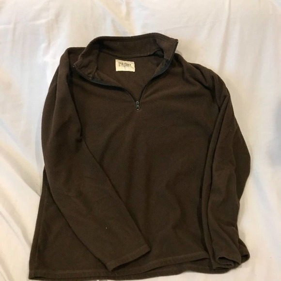 Old Navy Brown Men's Fleece - Picture 1 of 3